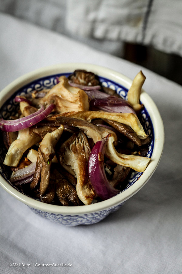 Geberatene Mushrooms #recipe | GourmetGuerilla.de